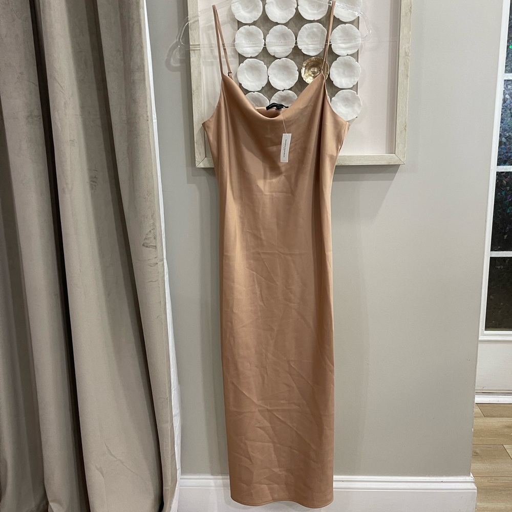 NWT Banana Republic Beige MIDI Dress